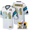 Pre Order Carolina Panthers Jersey 24 Josh Norman White Super Bowl 50th Limited Jerseys