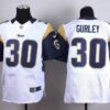 Nike St. Louis Rams #30 Todd Gurley White Elite Jersey
