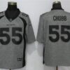 Nike Denver Broncos #55 Bradley Chubb Gray Gridiron Gray Vapor Untouchable Limited Jersey