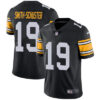 Nike Pittsburgh Steelers #19 JuJu Smith-Schuster Black Alternate Men’s Stitched NFL Vapor Untouchable Limited Jersey