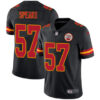 Nike Kansas City Chiefs #57 Breeland Speaks Black Men’s Stitched NFL Limited Rush Jersey