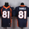 Nike Denver Broncos #81 Owen Daniels 2013 Blue Elite Jersey