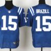 Nike Indianapolis Colts #15 LaVon Brazill Blue Elite Jersey