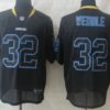 Nike San Diego Chargers #32 Eric Weddle Lights Out Black Elite Jersey