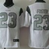 Nike Houston Texans #23 Arian Foster Platinum White Limited Jersey