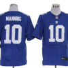 Size 60 4XL-Eli Manning New York Giants #10 Blue Stitched Nike Elite NFL Jerseys