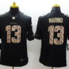 Nike Miami Dolphins #13 Dan Marino Salute to Service Black Limited Jersey