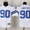 Nike Dallas Cowboys #90 Demarcus Lawrence White Elite Jersey
