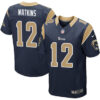 Nike Los Angeles Rams #12 Sammy Watkins Navy Blue Team Color Men’s Stitched NFL Elite Jersey