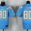 Nike San Diego Chargers #80 Malcom Floyd 2013 Light Blue Elite Jersey