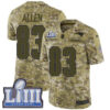 #83 Limited Dwayne Allen Camo Nike NFL Men’s Jersey New England Patriots 2018 Salute to Service Super Bowl LIII Bound
