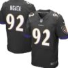 Nike Baltimore Ravens #92 Haloti Ngata 2013 Black Elite Jersey