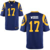 Men’s Los Angeles Rams #17 Robert Woods Royal Blue Alternate Stitched NFL Nike Elite Jersey