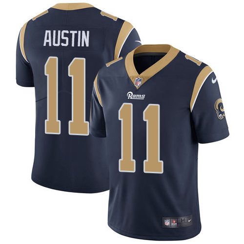 Nike Los Angeles Rams #11 Tavon Austin Navy Blue Team Color Men’s Stitched NFL Vapor Untouchable Limited Jersey