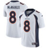 Nike Denver Broncos #8 Brandon McManus White Men’s Stitched NFL Vapor Untouchable Limited Jersey