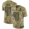 Buccaneers #41 Devin White Camo Men’s Stitched Football Limited 2018 Salute To Service Jersey