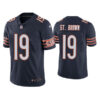 Men’s Chicago Bears #19 Equanimeous St. Brown Navy Vapor untouchable Limited Stitched Jersey