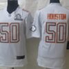 Nike Kansas City Chiefs #50 Justin Houston 2014 Pro Bowl White Jersey