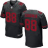 Men’s San Francisco 49ers #88 Marquise Goodwin Black Alternate Stitched NFL Nike Elite Jersey