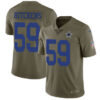Nike Dallas Cowboys #59 Anthony Hitchens Olive Men’s Stitched NFL Limited 2017 Salute To Service Jersey