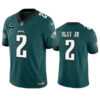 Men’s Philadelphia Eagles #2 Darius Slay JR Green 2023 F.U.S.E. With 2-Star C Patch Vapor Untouchable Limited Football Stitched Jersey