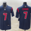 Men’s Houston Texans #7 CJ Stroud Navy Blue New 2019 Color Rush Stitched NFL Nike Limited Jersey