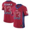 Nike New York Giants #13 Odell Beckham Jr Red Alternate Men’s Stitched NFL Limited Rush Drift Fashion Jersey
