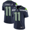 Seahawks #11 Gary Jennings Jr. Steel Blue Team Color Men’s Stitched Football Vapor Untouchable Limited Jersey