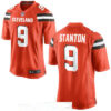 Men’s Cleveland Browns #9 Drew Stanton Orange Alternate Stitched NFL Nike Game Jersey
