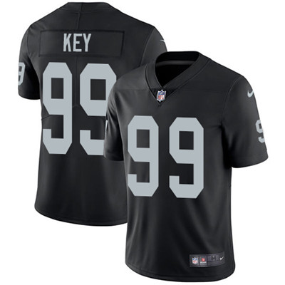 Nike Oakland Raiders #99 Arden Key Black Team Color Men’s Stitched NFL Vapor Untouchable Limited Jersey