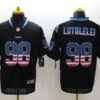 Nike Carolina Panthers #98 Star Lotulelei 2014 USA Flag Fashion Black Elite Jersey