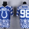 Nike Indianapolis Colts #98 Robert Mathis 2015 Noble Fashion Elite Jersey