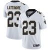 Nike New Orleans Saints #23 Marshon Lattimore White Men’s Stitched NFL Vapor Untouchable Limited Jersey