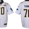 Men’s Carolina Panthers #70 Trai Turner Black 2016 Pro Bowl Nike Elite Jersey