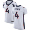 Nike Denver Broncos #4 Case Keenum White Men’s Stitched NFL Vapor Untouchable Elite Jersey