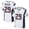 Nike New England Patriots #29 LeGarrette Blount White Elite Jersey