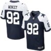 Men’s Dallas Cowboys #92 Jeremy Mincey Navy Blue Thanksgiving Alternate NFL Nike Elite Jersey