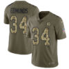 Nike Pittsburgh Steelers #34 Terrell Edmunds Olive Camo Men’s Stitched NFL Limited 2017 Salute To Service Jersey