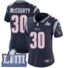 #30 Limited Jason McCourty Navy Blue Nike NFL Home Women’s Jersey New England Patriots Vapor Untouchable Super Bowl LIII Bound