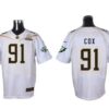 Men’s Philadelphia Eagles #91 Fletcher Cox White 2016 Pro Bowl Nike Elite Jersey
