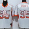 Men’s Denver Broncos #95 Derek Wolfe White Drift Fashion NFL Nike Elite Jersey
