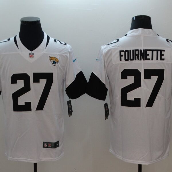 Nike Jacksonville Jaguars #27 Leonard Fournette White New 2018 Vapor Untouchable Limited Jersey