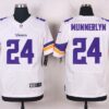 Men’s Minnesota Vikings #24 Captain Munnerlyn White Road NFL Nike Elite Jersey