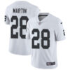 Nike Oakland Raiders #28 Doug Martin White Men’s Stitched NFL Vapor Untouchable Limited Jersey