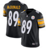 Men’s Pittsburgh Steelers #89 Vance McDonald Black Vapor Untouchable Limited Stitched NFL Jersey