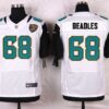 Men’s Jacksonville Jaguars #68 Zane Beadles White Road NFL Nike Elite Jersey