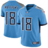 Nike Tennessee Titans #18 Rishard Matthews Light Blue Team Color Men’s Stitched NFL Vapor Untouchable Limited Jersey