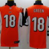Nike Cincinnati Bengals #18 A.J. Green Orange Limited Jersey