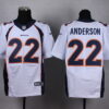 Nike Denver Broncos #22 C. J. Anderson 2013 White Elite Jersey