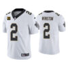 Men’s New Orleans Saints 2022 #2 Jameis Winston White With 4-star C Patch Vapor Untouchable Limited Stitched NFL Jersey